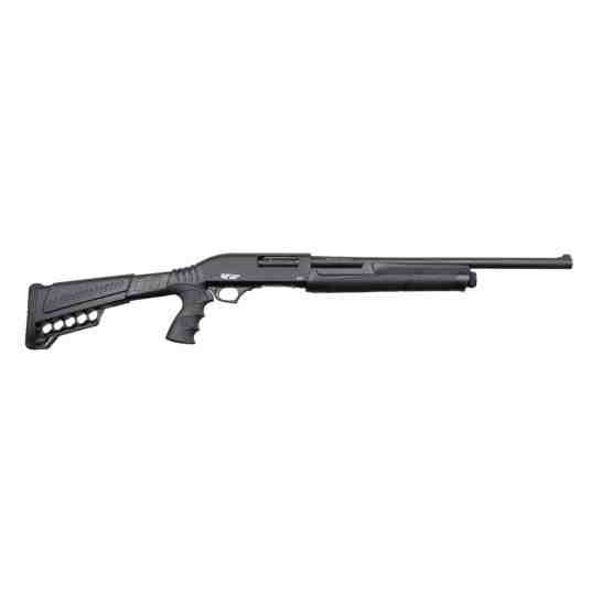 GForce GF2P 18.5" 12 Gauge Pump-Action Shotgun 5rd, BLK