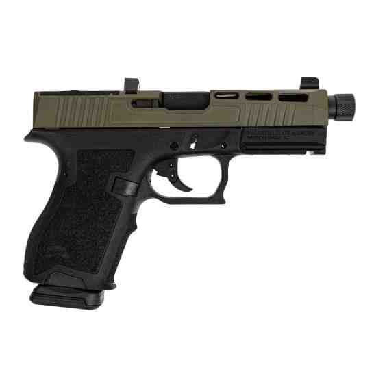 PSA Dagger Compact 9mm Pistol With SW2 Extreme Carry Cut RMR Slide & Threaded Barrel, 2-Tone Sniper Green