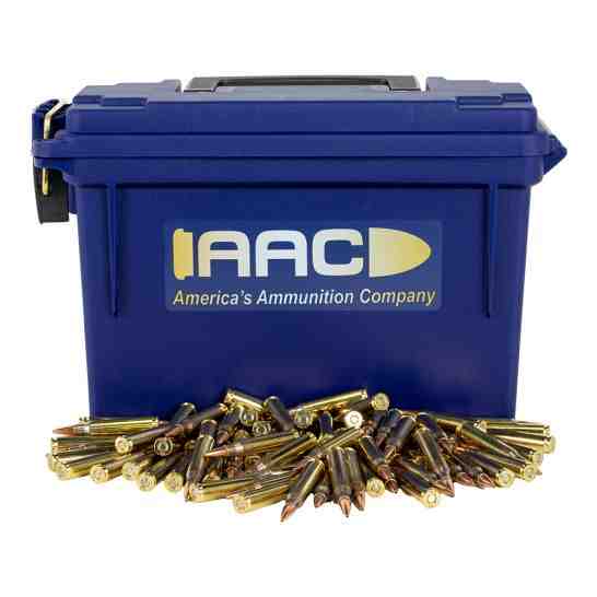 AAC 5.56 NATO 75 Grain BTHP Match 250rd Ammo Can With Capital Cartridge Headstamp