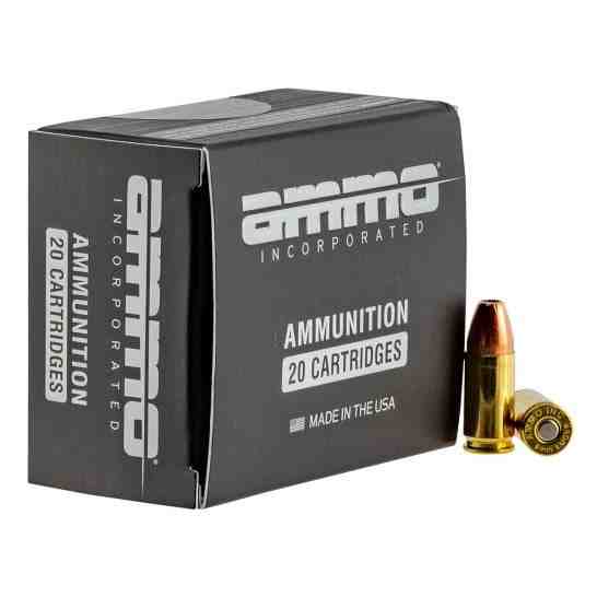 Ammo Inc Signature 9mm Ammo 115 Grain JHP 20rds