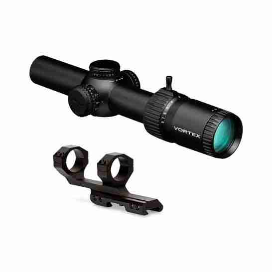 Vortex Strike Eagle 1-8x24 GEN2 Riflescope w/ AR-BDC3 Reticle & Vortex Sport Cantilever 30mm Ring Mount, 2" Offset - $249.99 w/code "STRIKE"