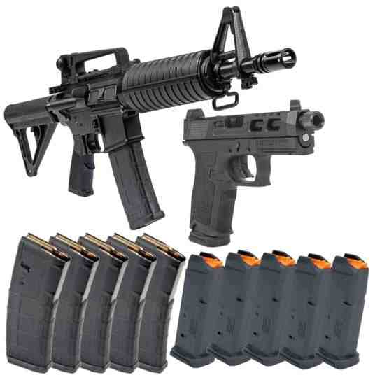 PSA AR-15 Pistol And Dagger Compact Freedom Bundle