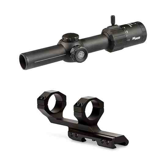 Sig Tango MSR 1-6x24mm Rifle Scope & Vortex Cantilever Mount