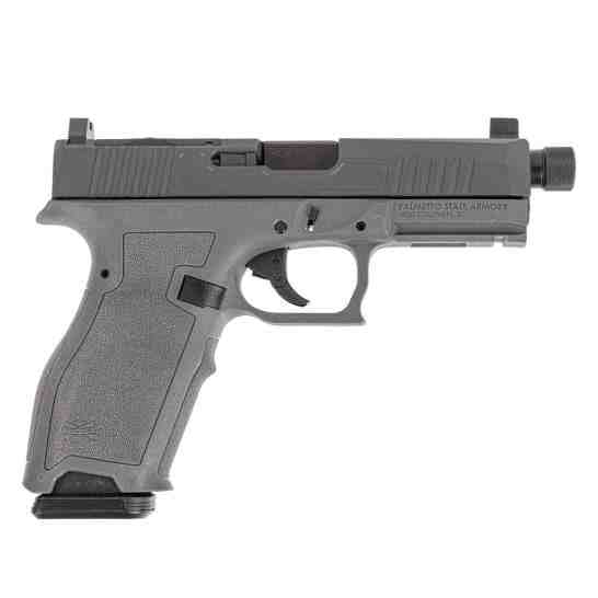 PSA Dagger Full Size - S 9mm Pistol With Extreme Carry Cut Dr Slide & Threaded Barrel, Gray