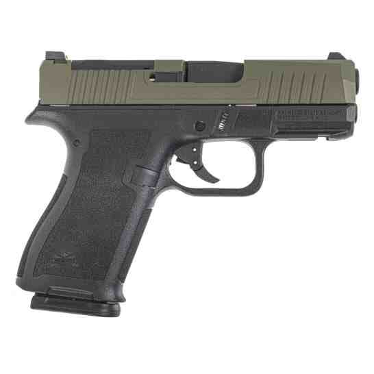 PSA Dagger Micro 9mm Pistol - Shield Cut, Sniper Green Slide, 2-Tone