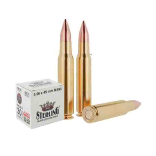 Sterling 5.56x45mm 55 gr FMJ 30rds