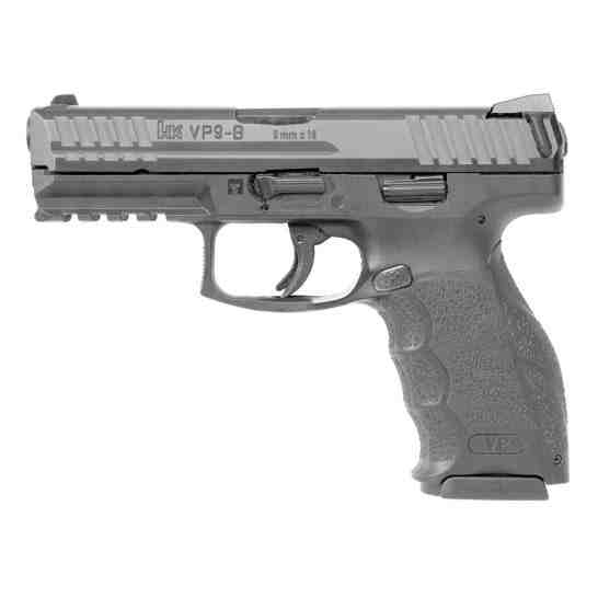 H&K VP9-B 4.1" 9mm Pistol With Push Button Magazine Release