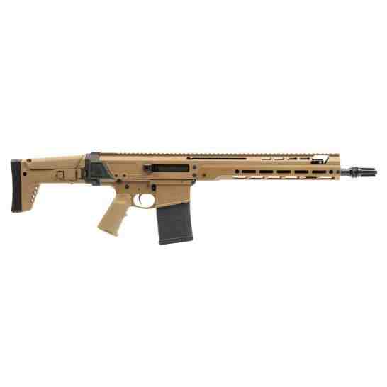 PSA JAKL 14.5" Rifle Length .308 1:10 Nitride ASR Flash Hider MOE EPT F5 Stock Rifle, FDE