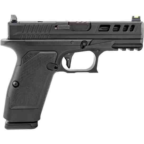 Live Free AMPX 9mm Pistol 3.9" 17rd, Cerakote Black