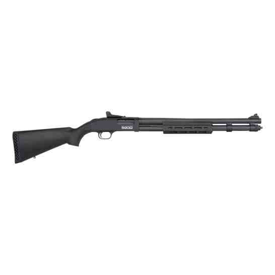 Mossberg 590S Pump Action 12 Gauge Shotgun With Ghost Ring Sight, Black - 51602