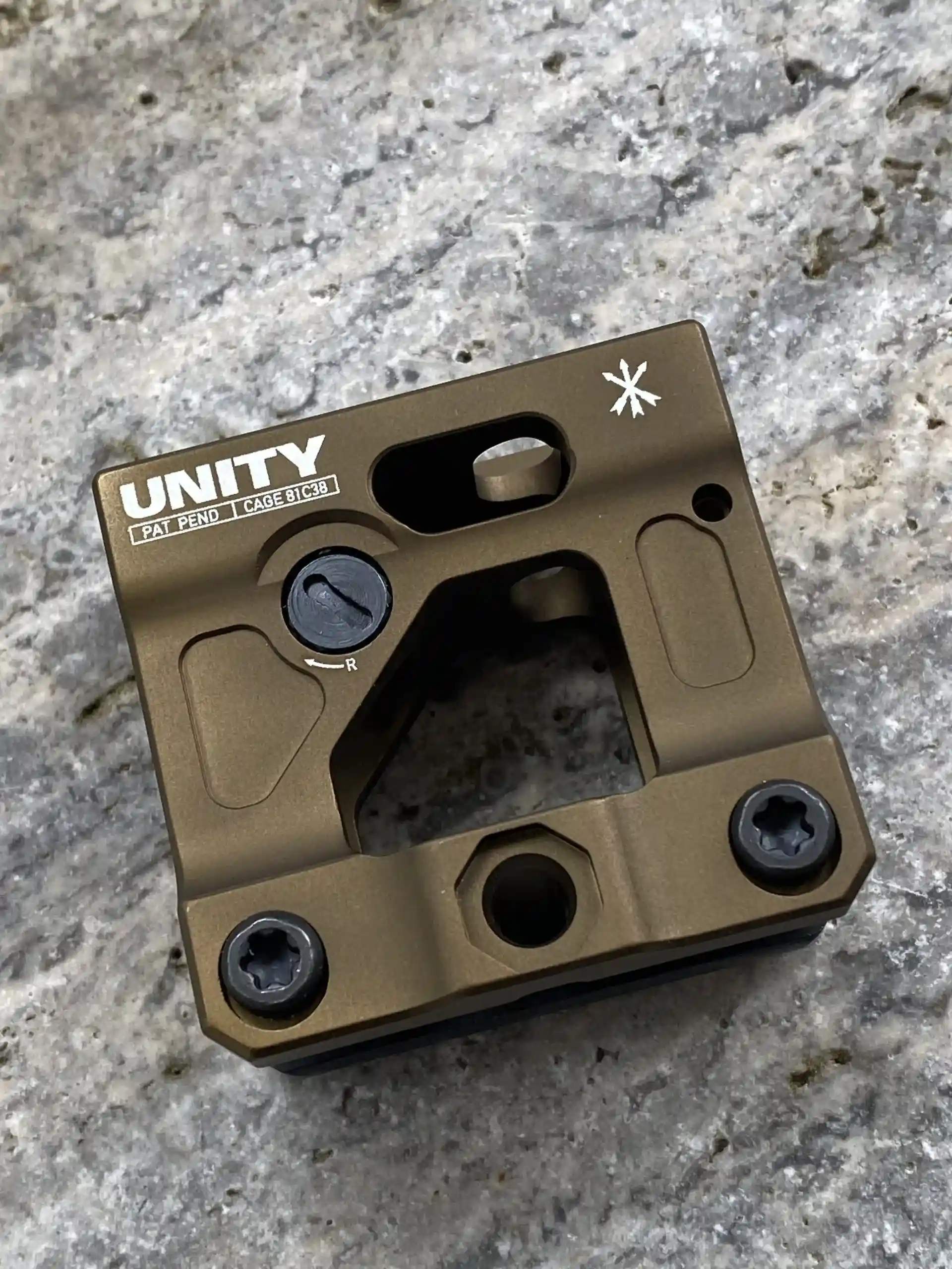 Unity Tactical FAST Micro Mount - OD Green