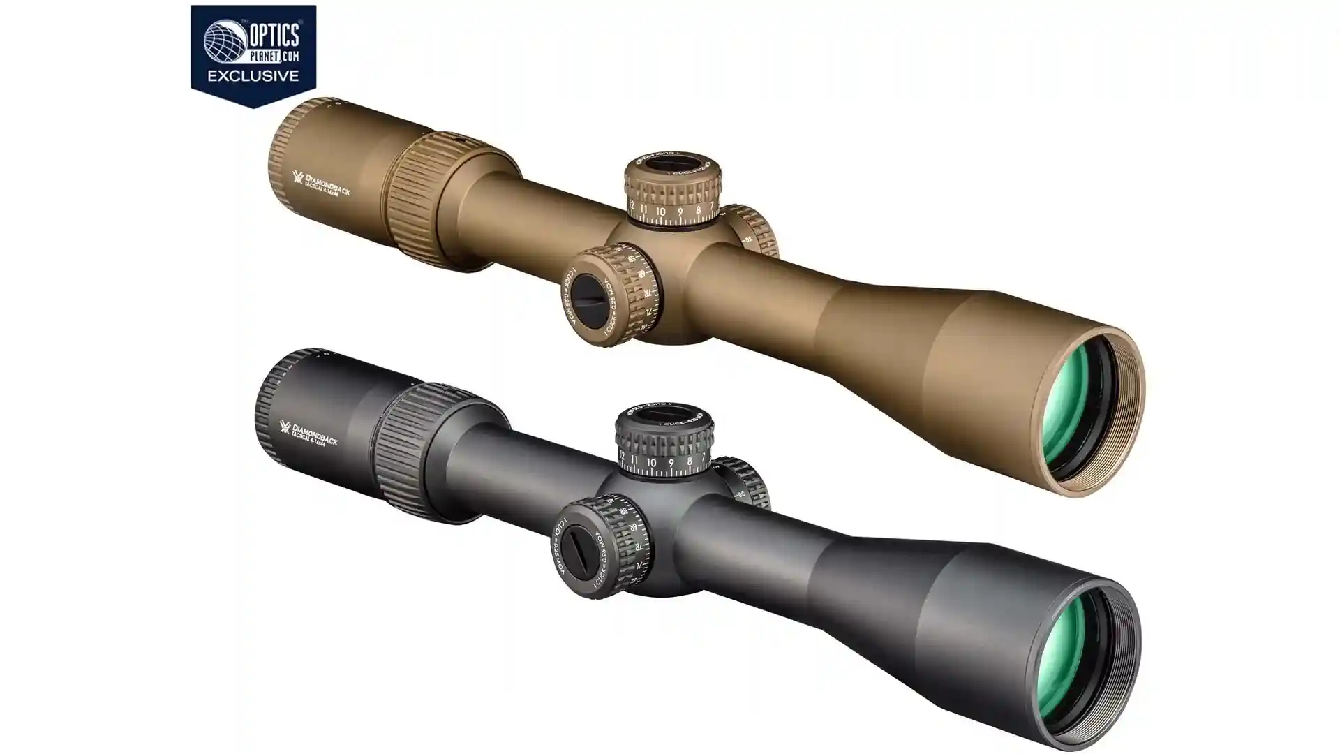 Vortex OPMOD Diamondback Tactical 4-16x44mm Rifle Scope, 30mm Tube, First Focal Plane (FFP) - $254.50 w Free Shipping