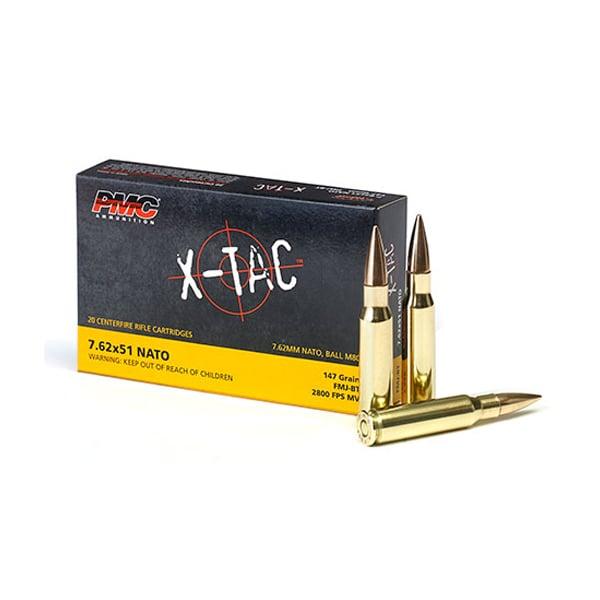 PMC X-Tac 7.62x51mm Ammo 147 Grain FMJ 20rds - 7.62X by Pmc - Product Image