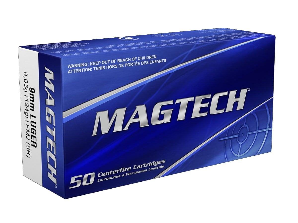 Magtech 9mm Luger 124gr FMJ Ammunition 50rds - 9B by Magtech - Product Image