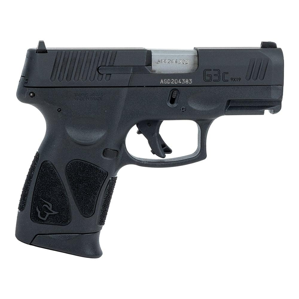 Taurus G3C 3.2" 9mm Pistol, Black - 1-G3C931 by Taurus - Product Image