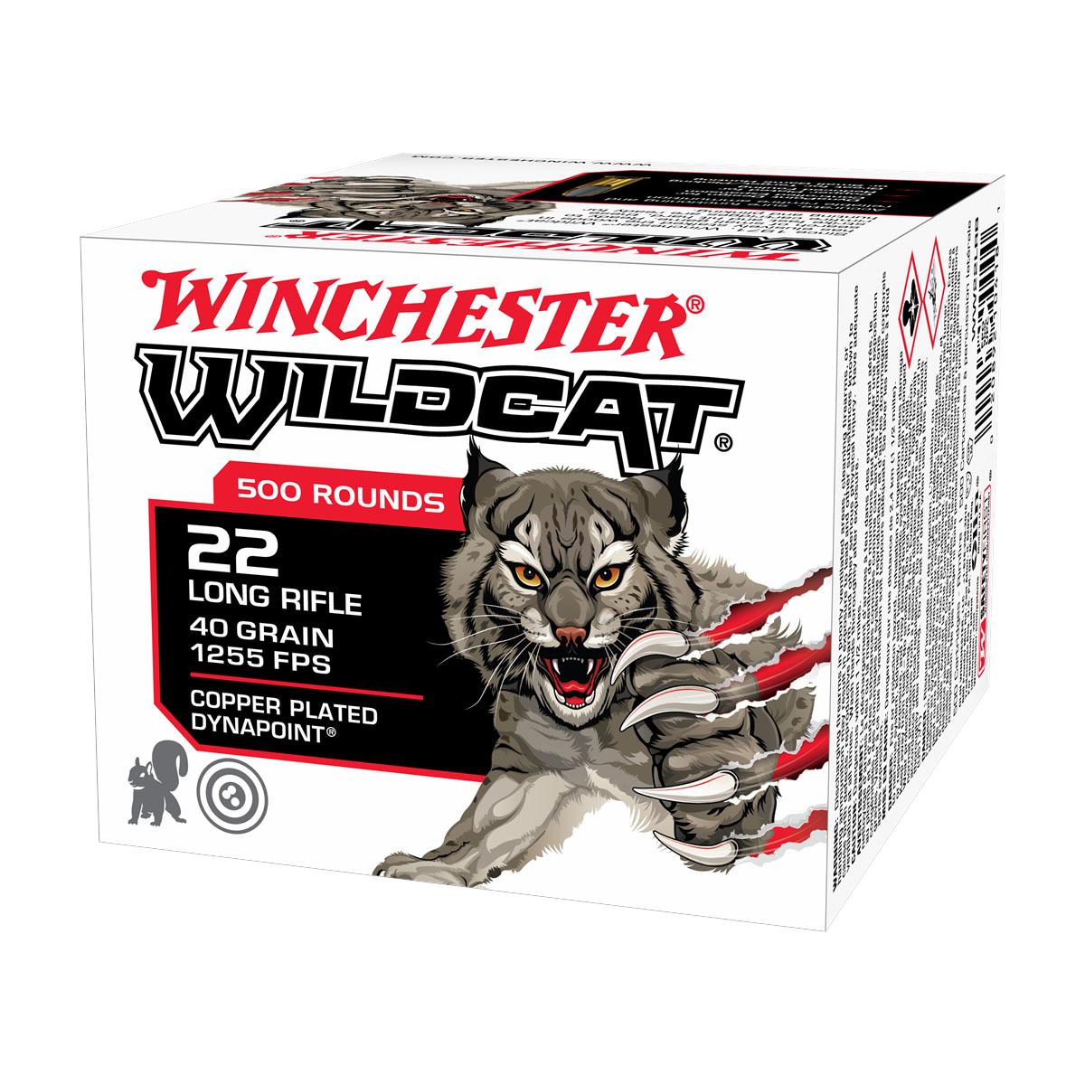 Winchester Wildcat 40GR CP Dyanpoint 22LR Ammo, 500rd - WW22LRB by Winchester - Product Image