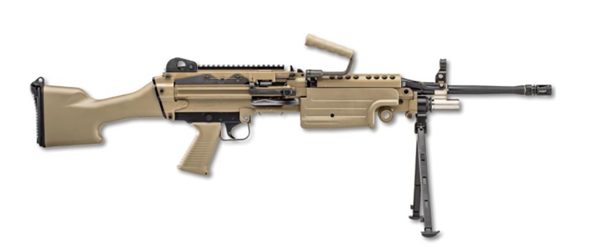 FN M249S 18.5" 30rd 5.56 Nato Rifle, Flat Dark Earth - 46-100170 by Fnh - Product Image