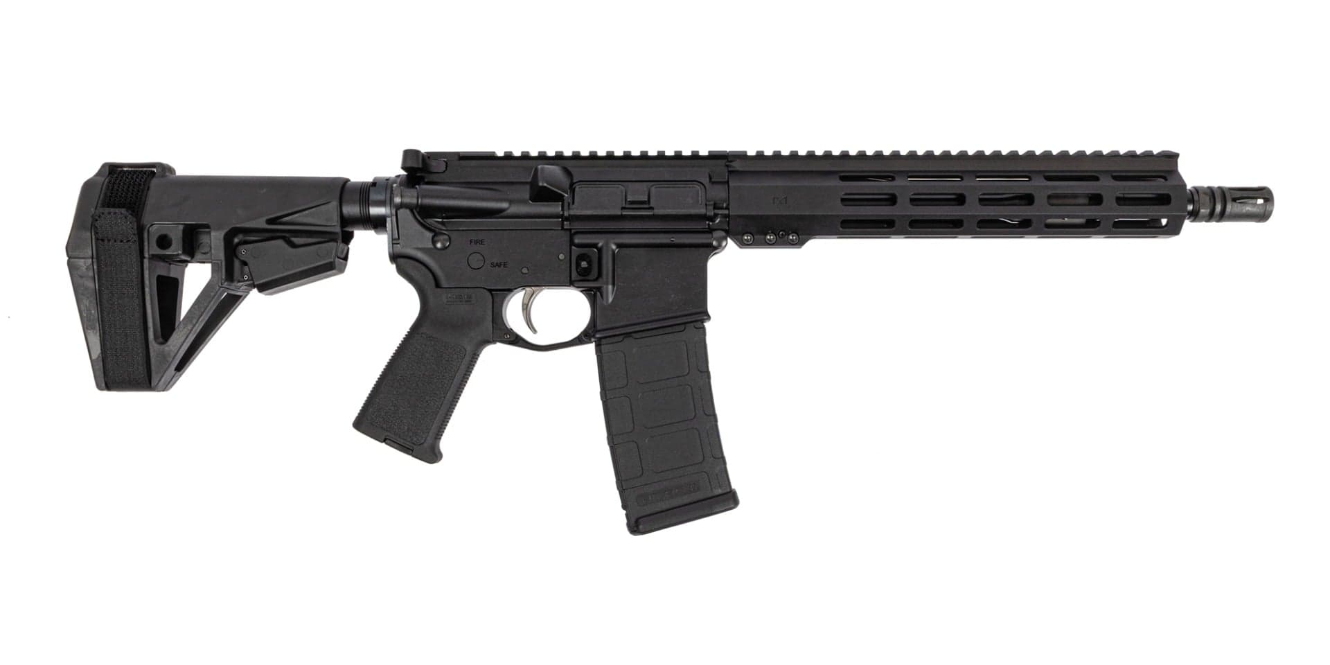 PSA 11.5" Carbine-Length 5.56 NATO 1/7 Nitride 10.5" Lightweight Hex MLOK MOE EPT SBA5 Pistol