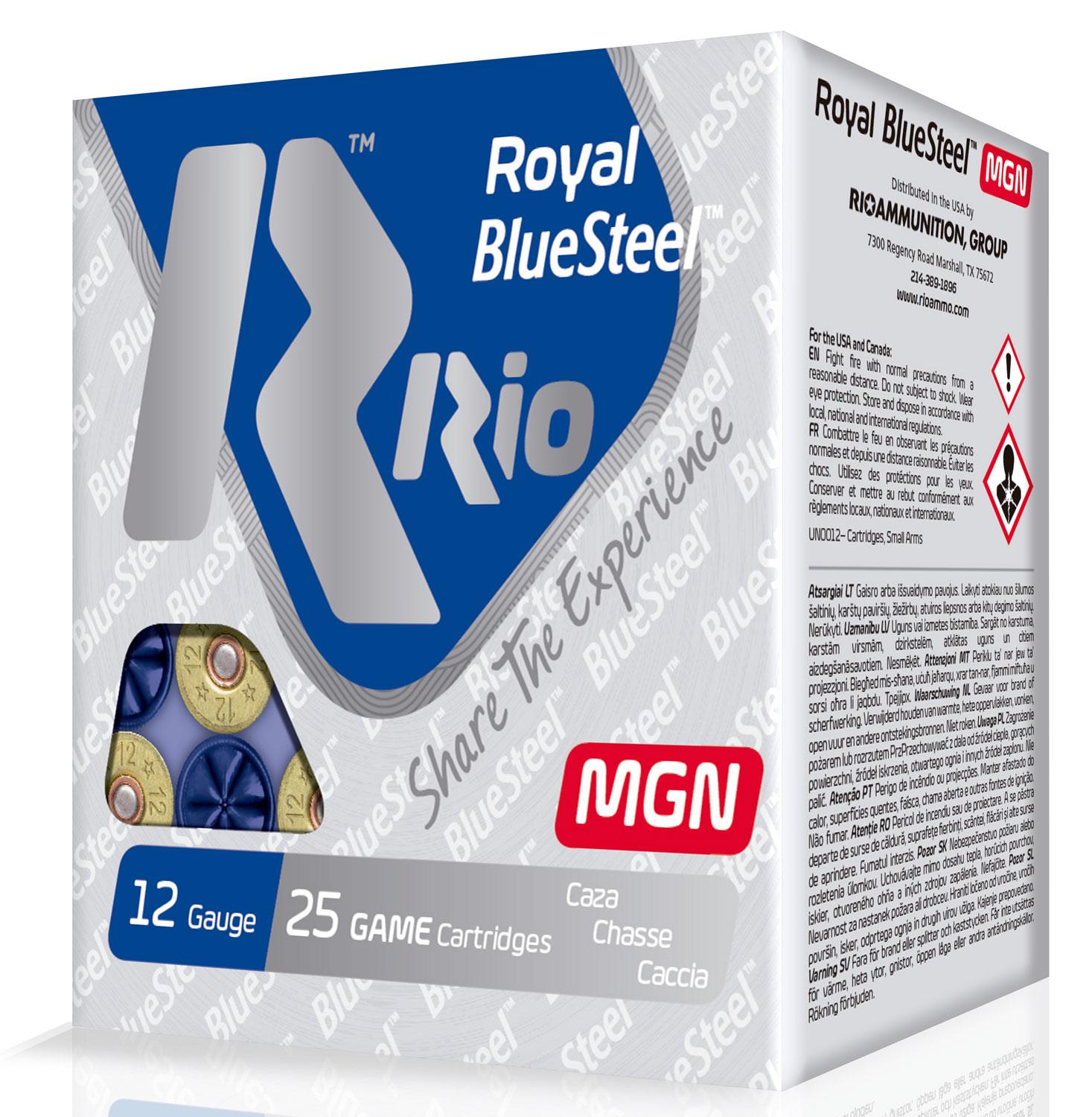 RIO Royal/BlueSteel 3" 20 Gauge Ammo 2, 25 Rounds - RBSM202 by Rio - Product Image
