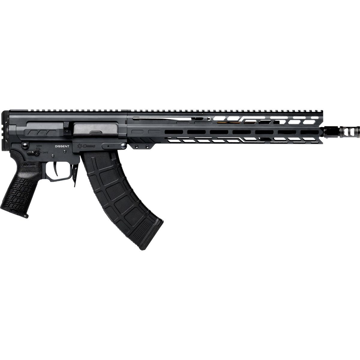 CMMG Dissent MK47 7.62x39mm 14.30" AR Pistol, Sniper Gray - 86A740B-SG by Cmmg - Product Image