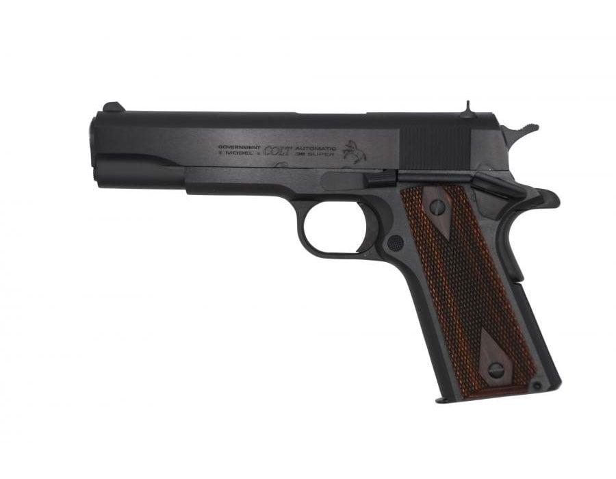 Colt C-38 1911 .38 Super Pistol, Blued - O1911C38 by Colt - Product Image