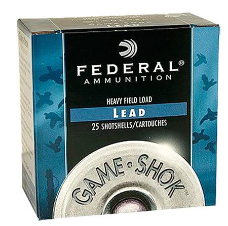 Federal 12ga 2.75" 1-1/4oz 7.5 Game-Shok"Heavy Field Lead Shotshell Ammunition 25rds - H125 7.5 by Federal - Product Image
