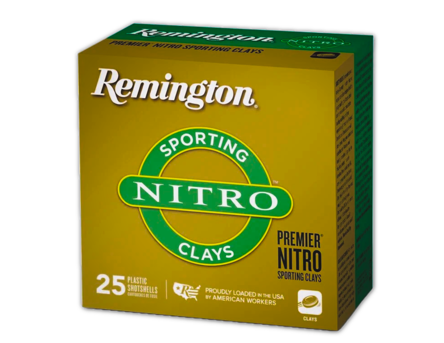 Remington Premier Nitro Sporting Clay 12 Gauge 2-3/4" #7.5 1 oz 25rds Shotshell - Premium Ammo for Sporting Clays - R20132 by Remington - Product Image