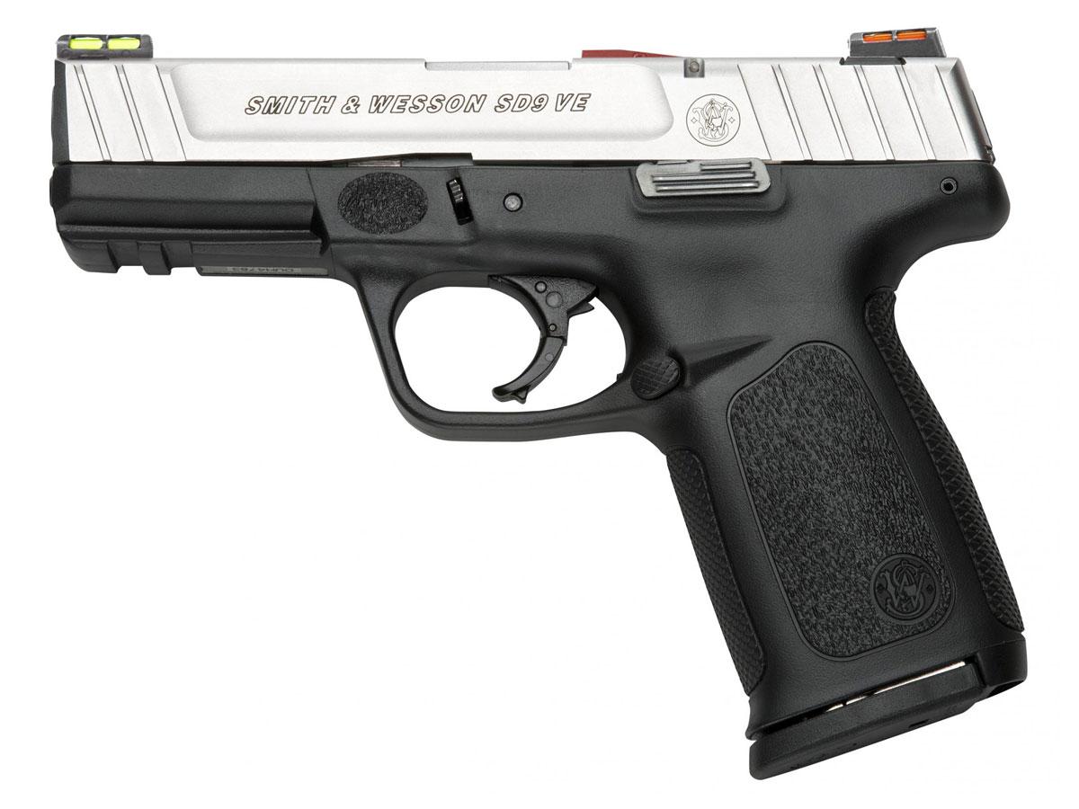 S&W SD9VE Hi Viz 9mm Pistol, Two Tone - 11907 by Smith & Wesson - Product Image
