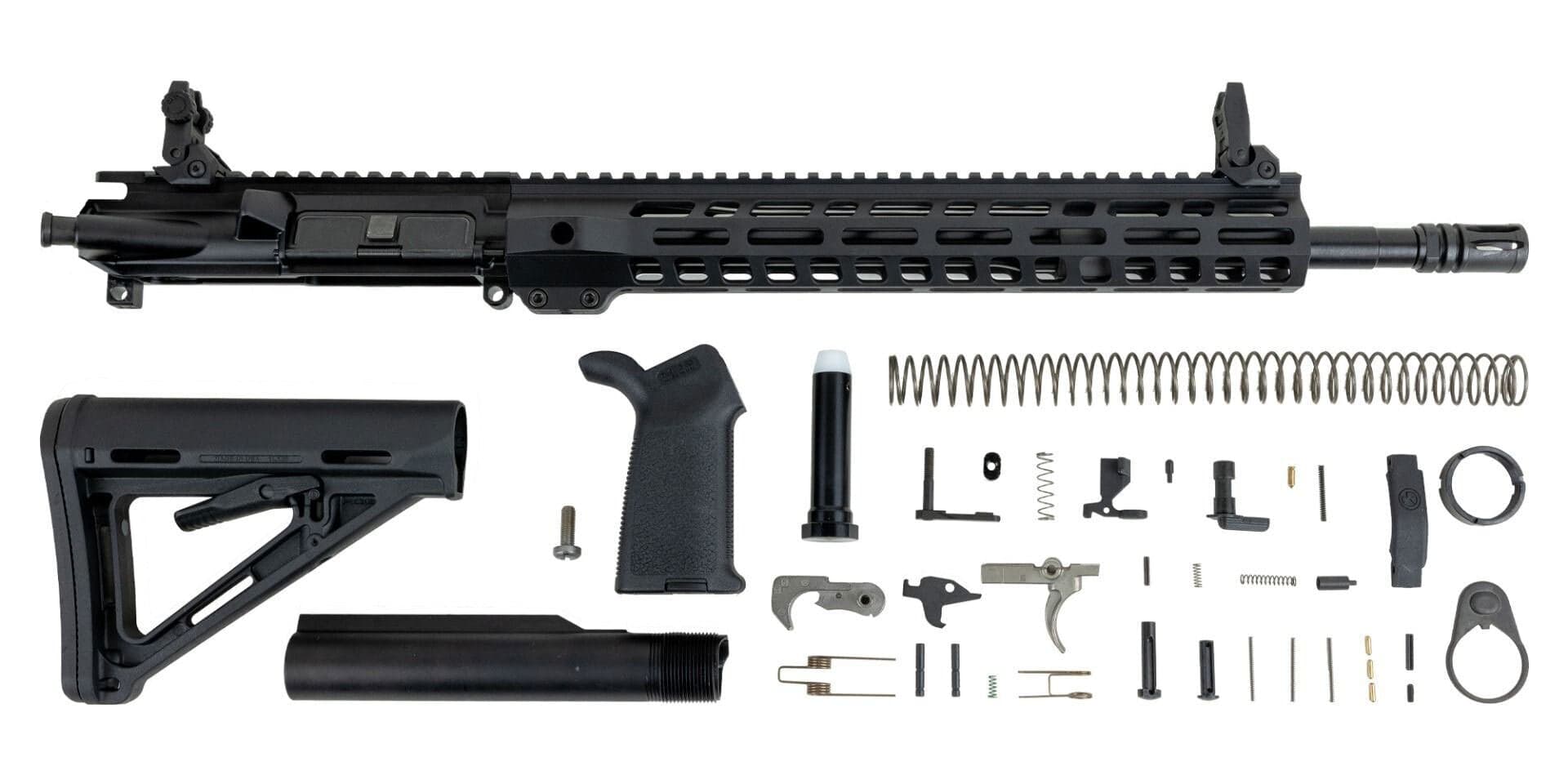 PSA 16" 5.56 ML Nit 13.5 LW MLOK MOE EPT Rifle Kit - w/o BCH, CH