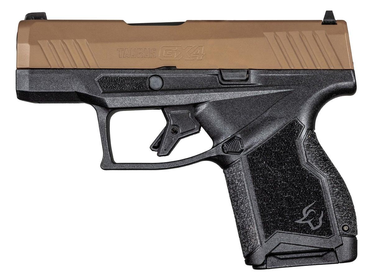 Taurus GX4 9mm Pistol, Black/Coyote - 1-GX4M93E by Taurus - Product Image