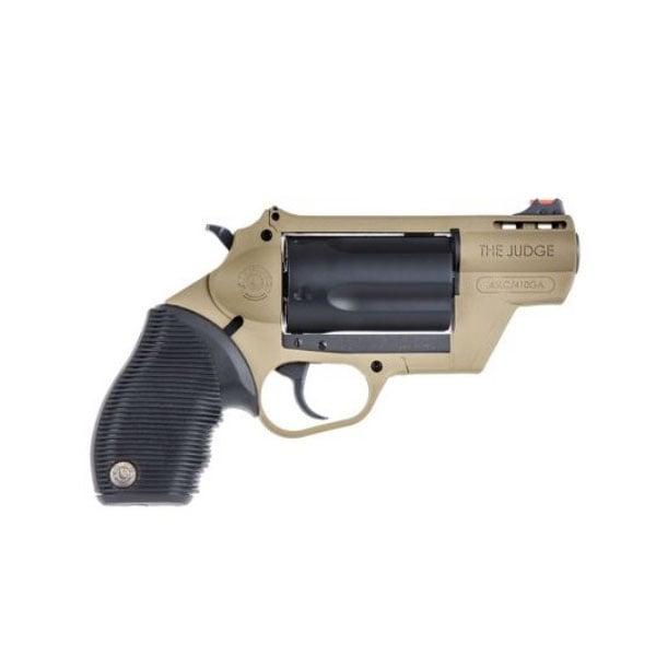 Taurus Judge Public Defender .410/45 Colt Revolver, FDE - 2-441021FDE by Taurus - Product Image