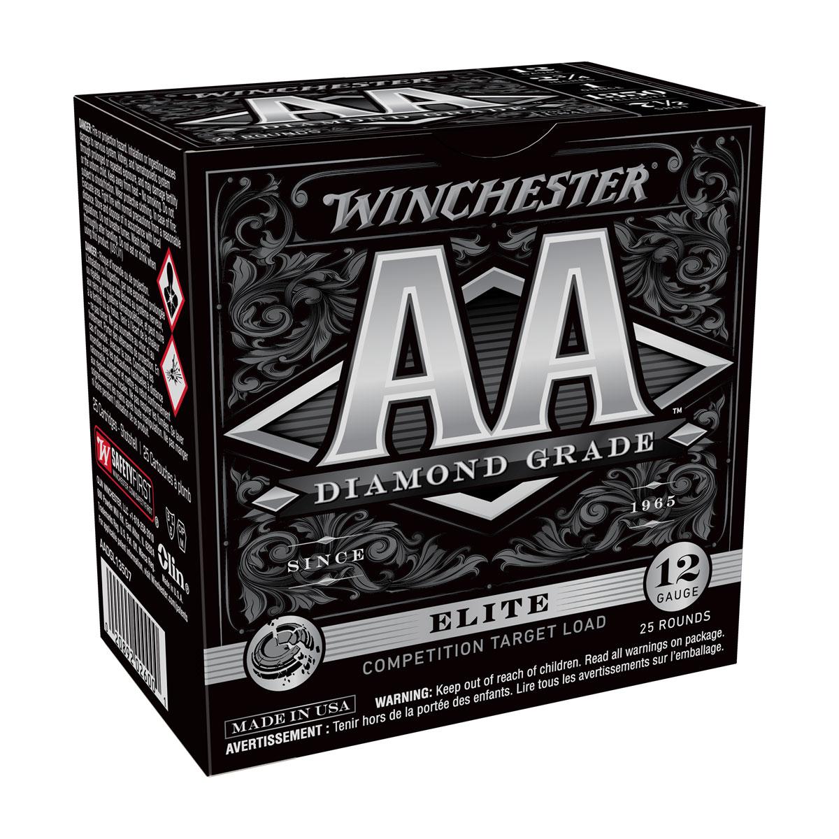 Winchester AA Diamond Grade 2.75" 1 oz 7 Shot 12 Gauge Ammunition 25 Rounds - AADGL13507 by Winchester - Product Image