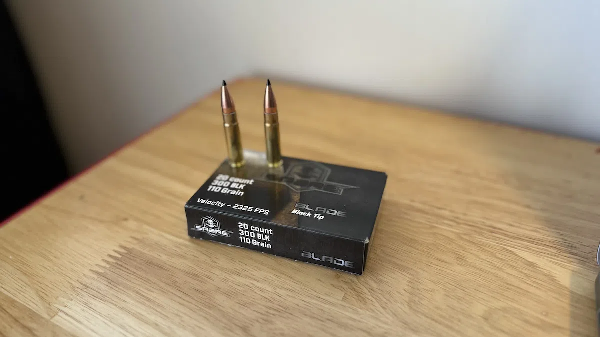 We run AAC Sabre 300blk ammo