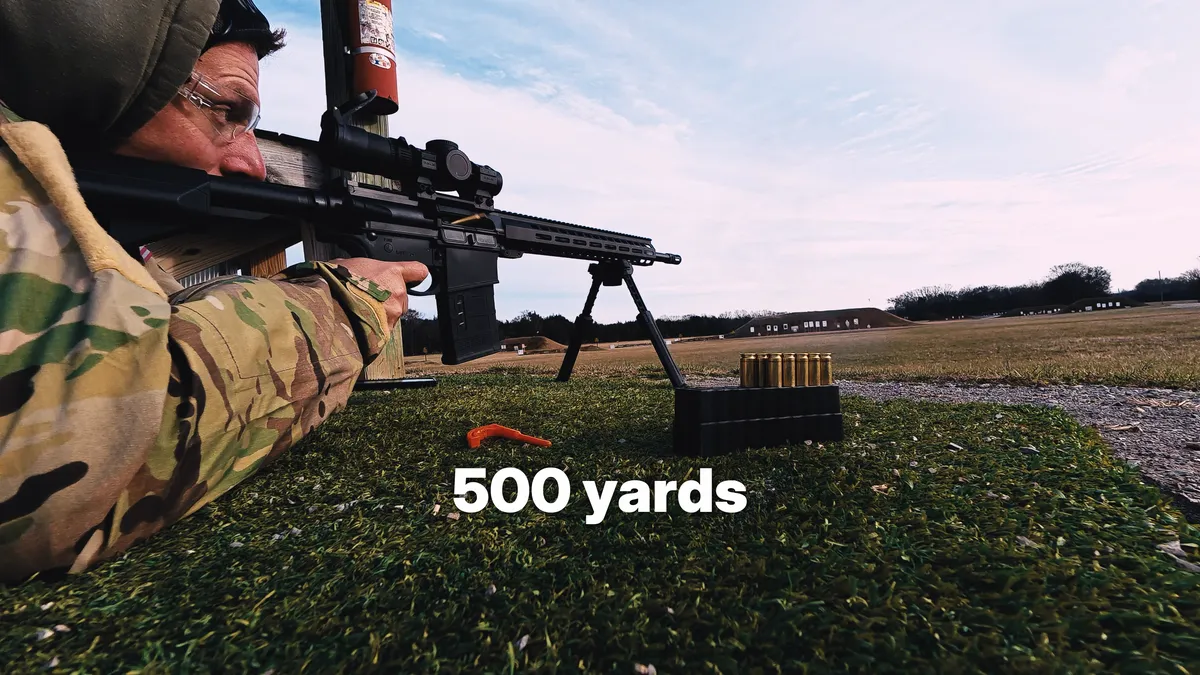 Vortex AMG 1-10x24 LPVO on 18" PA-10 308 rifle